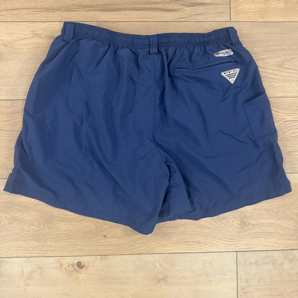 Columbia PFG Men’s Backcast Water Swim Shorts Blue